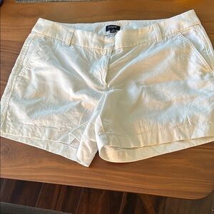 J. Crew Women's White Shorts
